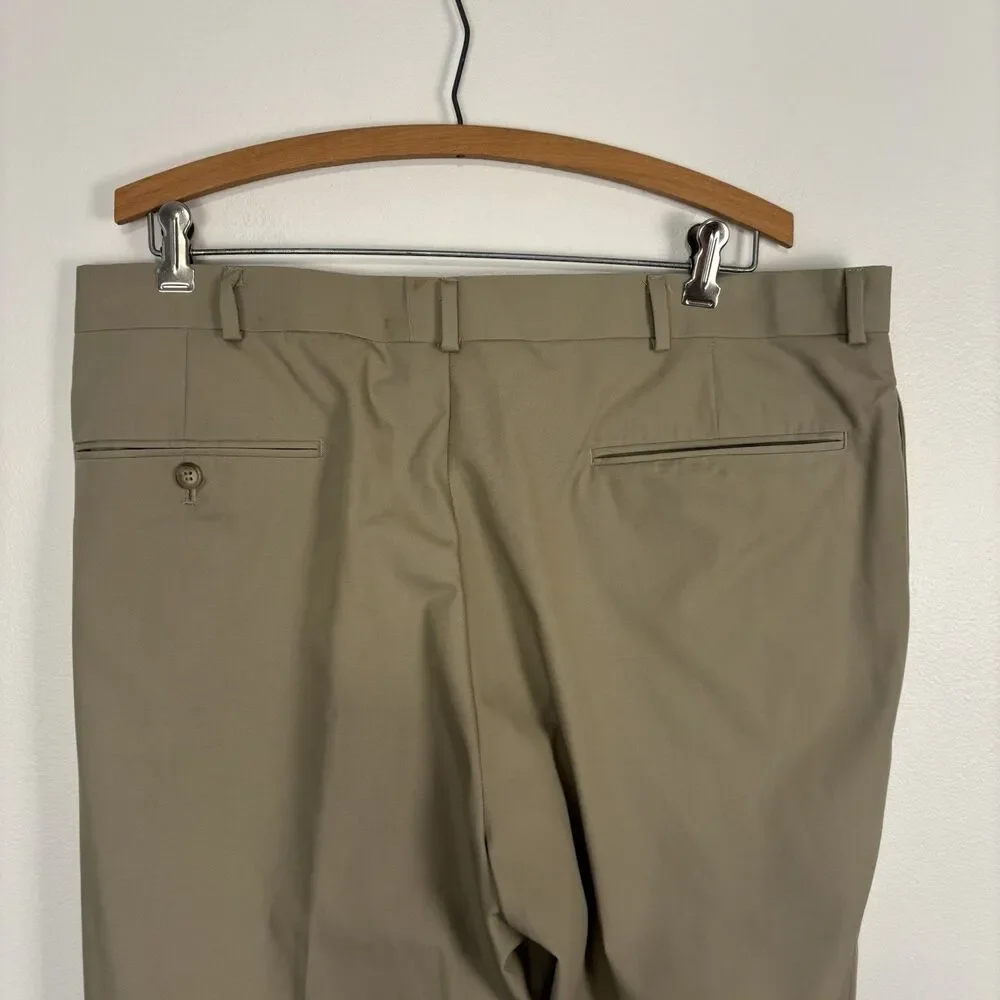 Vintage Bowdon The Young Mens Shop Charlottesville VA Men’s Suit 44S Khaki Ivy